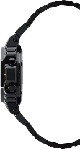 Vista 4 de Casio G-Shock GMWB5000CS-1 - Reloj digital con cara cuadrada de metal completo para hombre, Negro -, Túnel de rejilla
