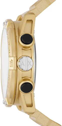 Vista 2 de AX Armani Exchange - Reloj de silicona analógico digital para hombre
