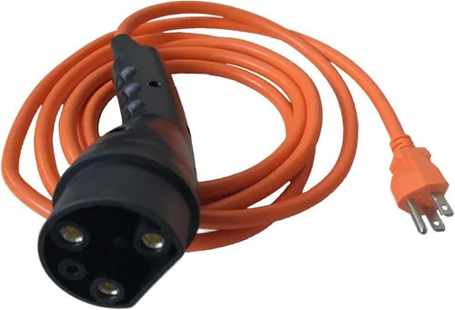 Vista 11 de JOEEGO Conjunto de cable de alimentación de carga para carrito de golf D2, D3, D5 y D-Max EV, 16A 110V ~ 220V, certificado UL, reemplaza al OEM #