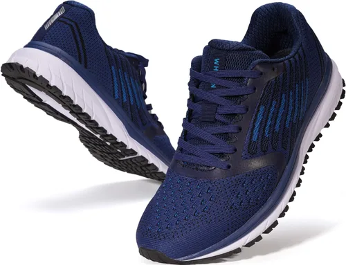 Vista 34 de Joomra Whitin - Tenis deportivos acolchados para correr para hombre