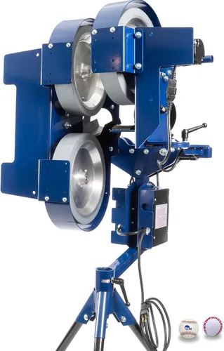 Vista 9 de BATA Baseball Wheel Pitching Machine, Youth and Adult Automatic Pitch Machine for Baseballs, Practice Training Equipment