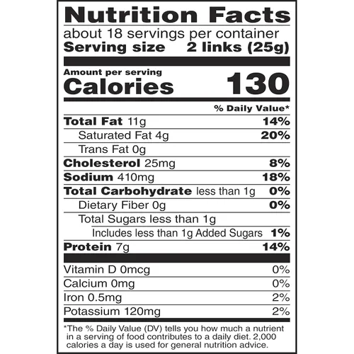 Vista 7 de Duke's Pork Original Smoked Shorty Sausages, 16 oz.