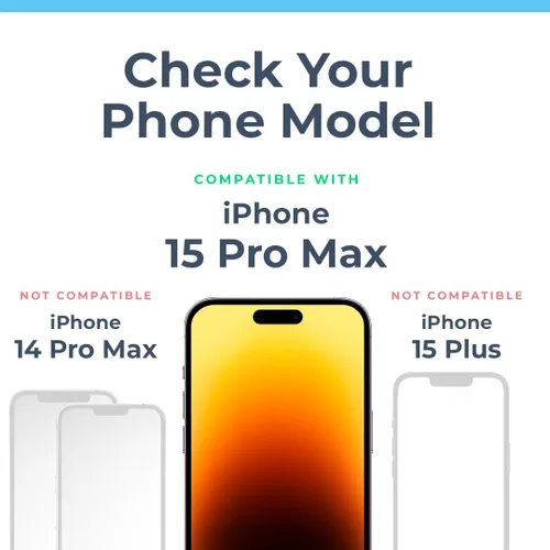 Vista 7 de Protector de pantalla de privacidad compatible con iPhone 15 Pro Max, vidrio templado, protección antiespía