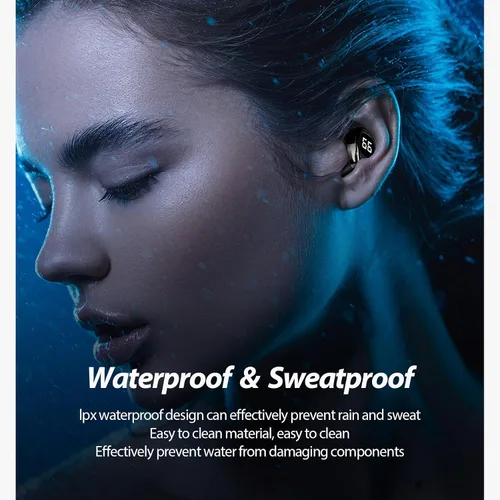 Vista 3 de Xmenha Pequeño auricular invisible intrauditivo inalámbrico único mini auriculares invisibles Bluetooth para pequeño oído auricular Bluetooth