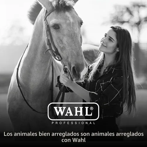 Vista 7 de Wahl Cepillo de caballo de cuerpo rígido Equino Animal Profesional, 858705 Negro