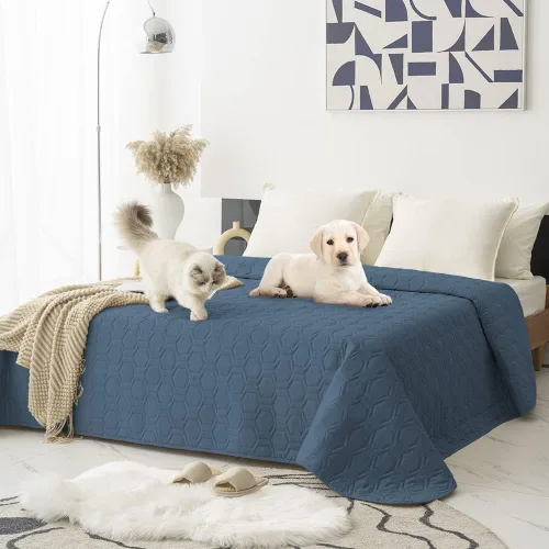 Vista 24 de Tcksstex - Funda impermeable y antideslizante para cama de perro, manta para mascotas, sofá, colchón protector para incontinencia de coche, funda