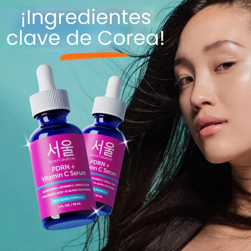 Vista 9 de SeoulCeuticals PDRN Serum Salmon DNA Vitamina C Suero – Cuidado de la Piel Coreano Anti-Envejecimiento PDNR Reparación de la Piel – K Beauty PDRM