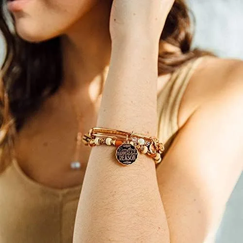 Vista 4 de Alex and Ani Words are Powerful Everything Happens for A Reason - Pulsera
