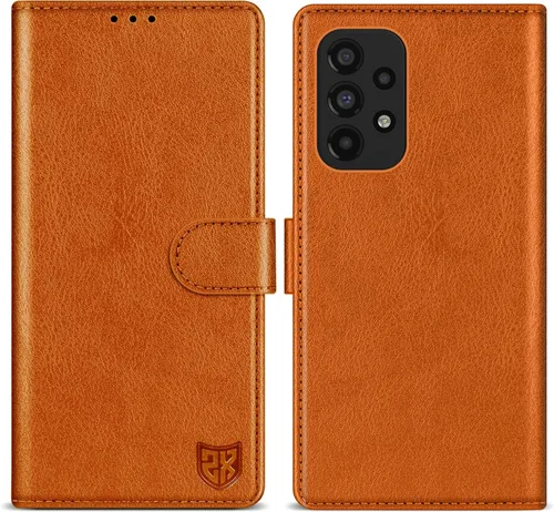 Vista 14 de ZZXX Funda tipo cartera para Samsung Galaxy A53 5G con bloqueo RFID, ranura para tarjetas, función atril, cierre magnético, funda protectora de Negro