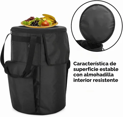 Vista 4 de samdew Bolsa de tanque de gas propano de 20 libras con función de mesa