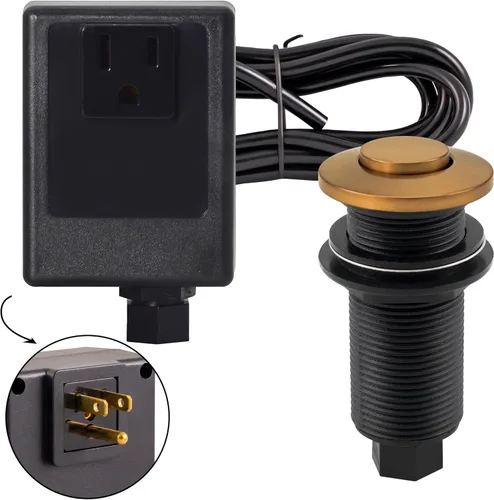 Vista 19 de Disposición Air Switch y caja de control de salida única en cobre envejecido)