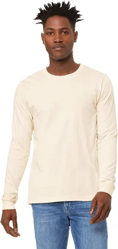 Vista 39 de Canvas Filmore 3501 - Camiseta de 4.2 onzas para hombre manga larga (1) Ceniza + (1) Jaspeado atlético
