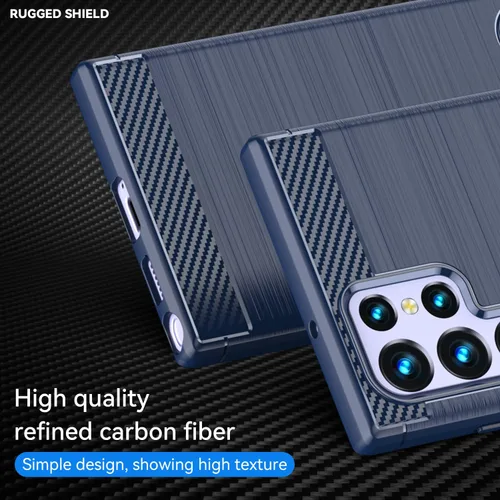 Vista 7 de Asuwish Funda compatible con Samsung Galaxy S22 Ultra 5G y protector de pantalla de vidrio templado, accesorios de celda, fundas protectoras