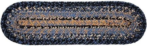 Vista 7 de Colección trenzada River Shale Premium Estilo primitivo, rústico, campestre, rústico Yute/algodón 30 días sin riesgo Alfombra