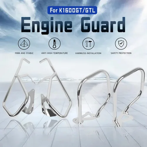 Vista 8 de Protector de repuesto para barras de choque de alforja para BMW K1600GT K1600GTL K1600 GT K1600 GT K1600 GTL 2011-2025 Protector de barras
