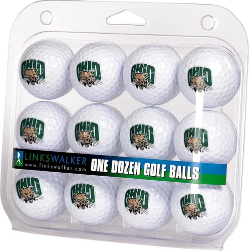 Vista 31 de LinksWalker Bolas de golf universitarias 12 bolas de regalo, tamaño reglamentario, bolas de 2 piezas