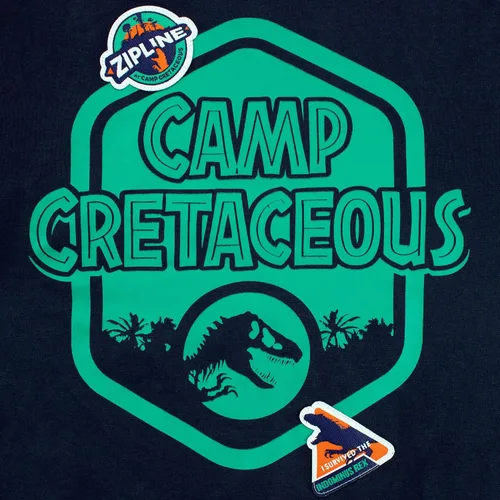 Vista 3 de Jurassic World Sudadera con capucha de dinosaurio para niños Camp Cretácico