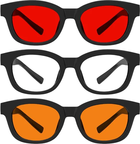 Vista 401 de Eyekepper Gafas de luz azul para hombre y mujer, paquete de 6 lentes Pilot Paquete de 6 color mezclado