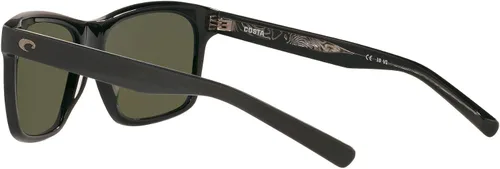 Vista 5 de Costa Del Mar Aransas - Gafas de sol redondas para hombre Gris