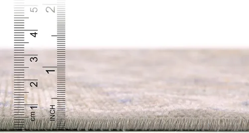 Vista 4 de Unique Loom Whitney Collection - Alfombra tradicional con borde (7 pies x 7 pies octagonal, gris nube)