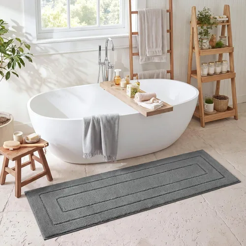 Vista 75 de GRANNY SAYS Alfombra de baño azul bebé de 16 x 24 pulgadas, alfombrilla
