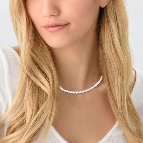 Vista 5 de YANCHUN - Collar con estilo de gargantilla de estrella dorada para mujer, collar de capa delicada para adolescentes y niñas, regalo ideal