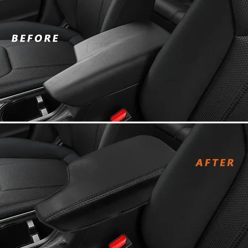 Vista 2 de Accesorios de decoración, protector de prevención de arañazos, funda para reposabrazos de consola central de automóvil para Subaru Crosstrek