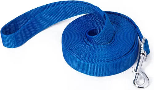 Vista 17 de Correa de entrenamiento de nailon resistente y duradera, cuerda de tracción de 1 pulgada de ancho, 6 pies de largo, para perros pequeños y medianos