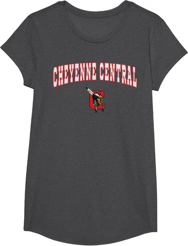 Vista 30 de Cheyenne Central High School Indians T-Shirt C2