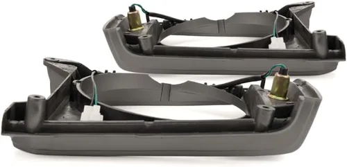 Vista 4 de Para puerta de faros delanteros Toyota Pickup 1979 1980 1981 par / juego de lado del conductor y del pasajero 2WD Gris TO2512133 + TO2513133
