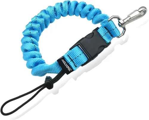 Vista 10 de Buceo Spring Clip Lanyard Anti-perdida Lanyard con hebilla de liberación rápida para deportes al aire libre