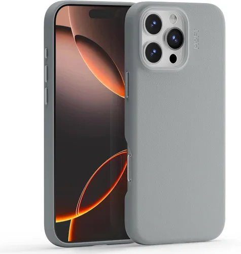 Vista 27 de MOFT Snap Case MOVAS™ para iPhone 16 Pro Max, compatible con MagSafe, funda magnética de cuero vegano premium con sensación suave, color duradero