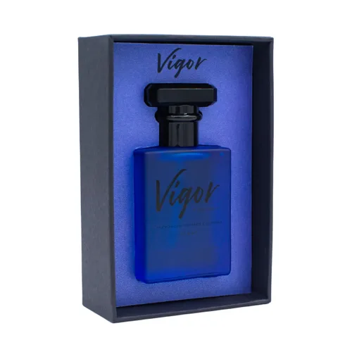 Vista 5 de RawChemistry Vigor - Una colonia con infusión de feromonas para hombres, 1 oz.