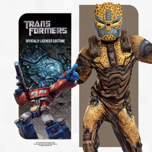 Vista 2 de Disguise Disfraz de animador del ascenso de las bestias para niños de Transformers