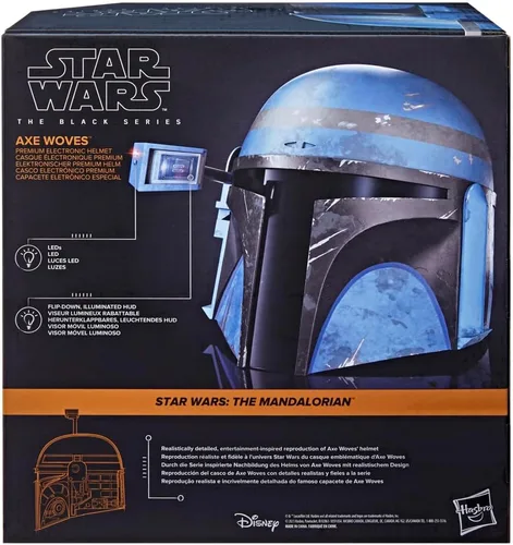 Vista 5 de STAR WARS The Black Series, Axe Woves, The Mandalorian, artículo de cosplay para adultos