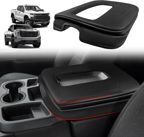 Vista 70 de Muslogy - Funda para reposabrazos para Chevy Silverado 2007-2013, extra