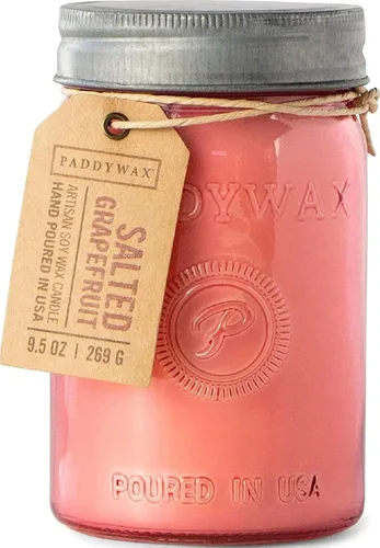 Vista 11 de Paddywax Velas Perfumadas Colección Relish - Vela artesanal de cera de soja en tarro de vidrio con tapa, 9.5 onzas, limón Meyer fresco Scented