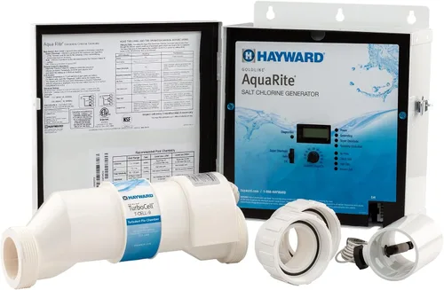 Vista 9 de Hayward Aquarite - Generador de cloro salino para piscinas, 15,000 galones