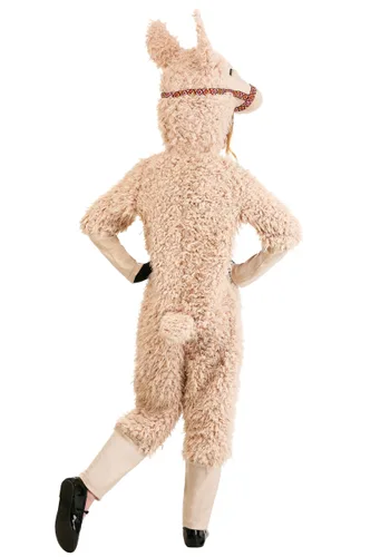Vista 2 de Disfraz de Llama para Niños Multicolor