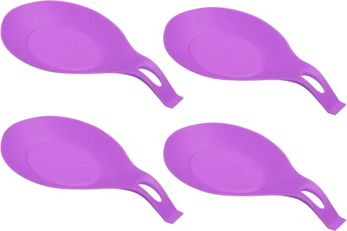 Vista 10 de uxcell Soporte de cuchara de silicona, 7.68 x 3.74 pulgadas, resistente al calor, soporte para utensilios de cocina, espátula, soporte para cucharón