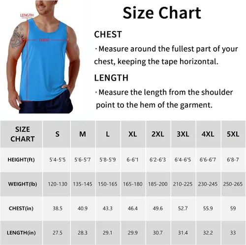 Vista 6 de CQC Camisetas sin mangas para hombre gimnasio entrenamiento correr secado rápido camiseta sin mangas para playa natación muscular atlética