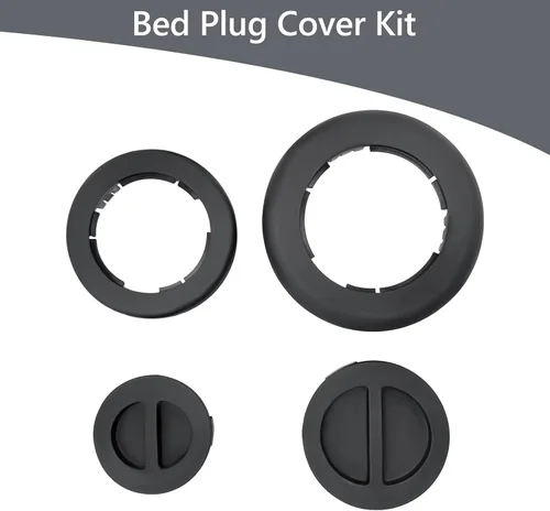 Vista 5 de Kit de cubierta de enchufe de cama compatible con Dodge Ram 2500 3500 2014-2019 Reemplaza 68225506AA camiones remolque Prep Group