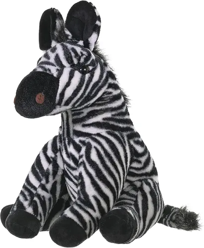 Vista 9 de Wild Republic Peluche de cebra, animal de peluche, regalos para niños, Cuddlekins de 12 pulgadas, multicolor