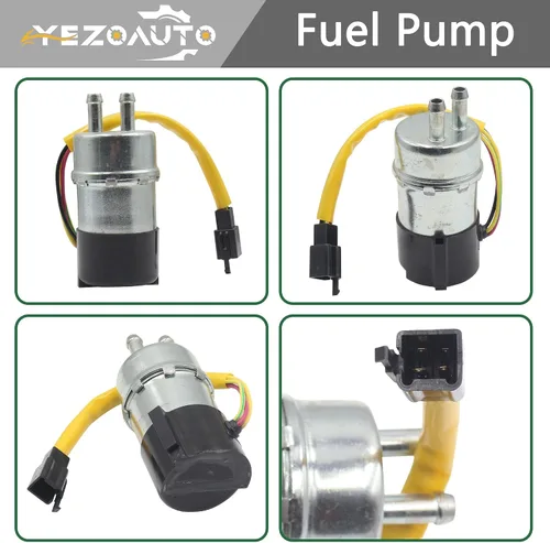 Vista 2 de Bomba de combustible de 4 cables 12 V para Suzuki Marauder VZ800 Kawasaki Vulcan 1500 Voyager XII 1500 L ZG1200B VN1500 49040-1063 15100-21E01