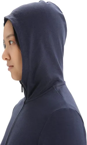 Vista 5 de Icebreaker Merino Women's Central Classic Long Sleeve Full-Zip Hoodie Sweatshirt