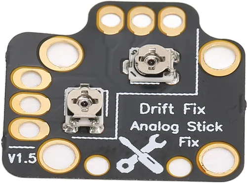 Vista 4 de Tablero de reparación de deriva, 10 piezas de gamepad joystick 3D analógico stick Drift Fix Mod, controlador analógico stick herramientas