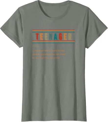 Vista 12 de Camiseta divertida de regalo de cumpleaños para niñas y niños y adolescentes, Negro, S