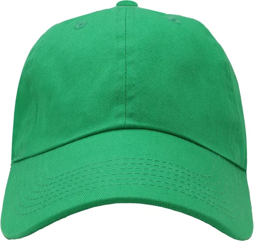 Vista 4 de Falari Gorra de béisbol clásica para papá, 100% algodón, suave, tamaño ajustable