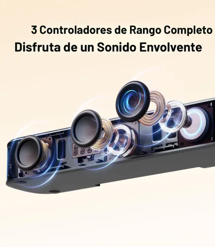 Vista 8 de ULTIMEA Barra de sonido de 7.1 canales con subwoofer, sistema de cine