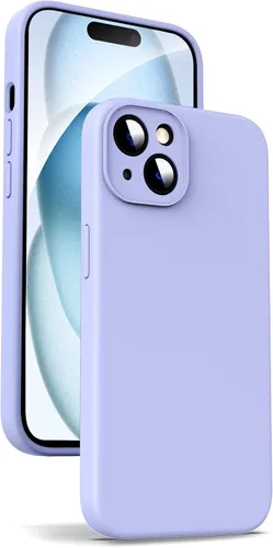 Vista 75 de Supdeal Funda de silicona líquida para iPhone Air - [Protección total para la cámara] [Forro de microfibra suave antiarañazos] Funda de teléfono